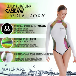 Купальник неопреновый BUNI CRYSTAL AURORA с рукавом